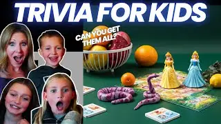 KIDS TRIVIA CHALLENGE - Snakes, Disney Princesses, Board Games, Fruit, Tech & More! 🐍👑🍉