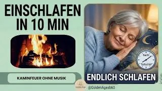 3 Stunden Knisterndes Kaminfeuer Perfekt zum Einschlafen & Entspannen