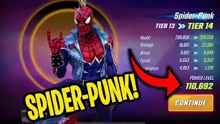 SPIDER-PUNK G14 RANK UP! - MARVEL Strike Force - MSF