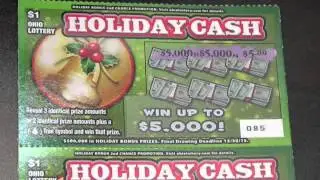 New! $1 Holiday Scratch off tickets! Ohio Lotto