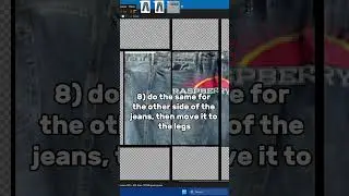 making these jeans in roblox -  #tutorial #roblox #robux