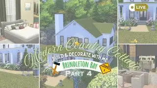 Let's Build & Decorate: Modern Country Cottage |The Sims 4&trade; #decoratewithme
