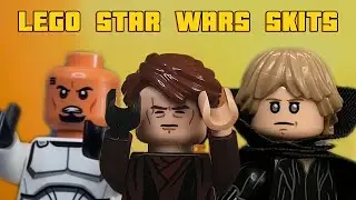 LEGO STAR WARS FUNNY SKITS | BUHHRICKS COMPILATION