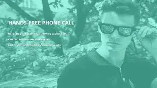 G2-Bone Conduction Bluetooth Music Sunglasses - Gonbes