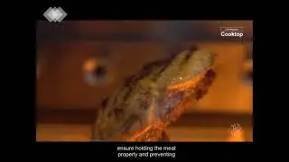 Cooktop 550 Residential Charcoal Rotisserie- Drop In Bench Model
