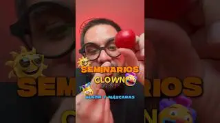 ⏰En 1 min: &iquest;Qu&eacute; es el 🤡Clown, 🧌Buf&oacute;n y m&aacute;scaras👺? 🤳🏻Inscripciones: 3425337915