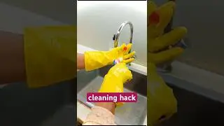 How to Clean and DISINFECTANT your Rubber Gloves Best hack #shorts #ytshorts #ytviralshorts