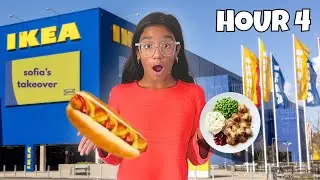 Spending 24 HOURS in IKEA!