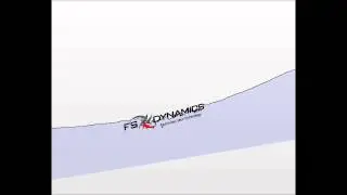 CFD simulation with rigid body dynamics and a free water surface