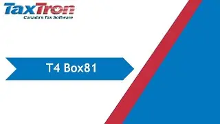 How to Report T4 Slip Box 81: Placement & Employment Agencies Income