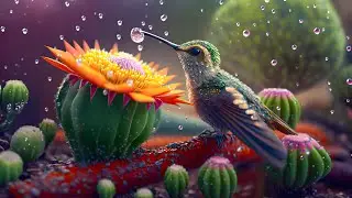 Birds In The Rain 🕊️ Relaxing Music For The Soul With The Sounds Of Birds And Rain 🌧️