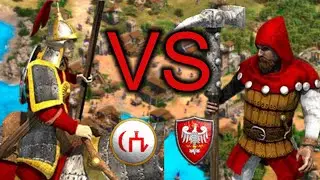 Mais uma PRESSÃO dos POLONESES | Age of Empires 2 DE