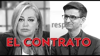 ESCÁNDALO, EL CONTRATO EN TVE1.