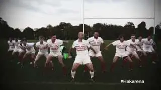 Matt Dawson and England rugby stars in hilarious version of Haka