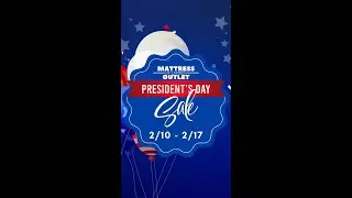 Our President&rsquo;s Day Sale is here at Mattress Outlet of Camden! #shorts