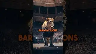 How did Barbary Lions go extinct? #shorts