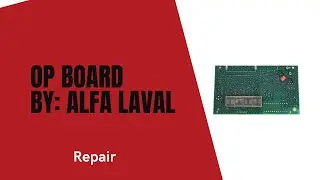 Alfa Laval EPC 50 OP Board Front Module (1) Repair