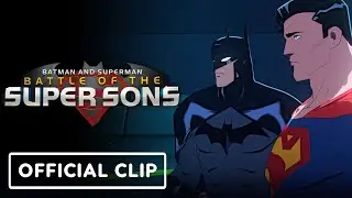 Batman and Superman: Battle of the Super Sons - Official Clip (2022) Jack Griffo, Troy Baker