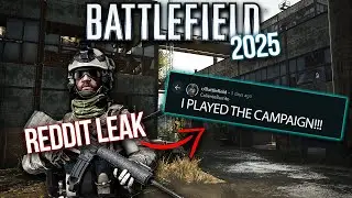 Battlefield 6 LEAK on Reddit! Campaign Gameplay Details?