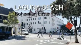 LAGUNA BEACH VLOG. Walking Through Downtown, Farmers Market and Coastal Goods Store.