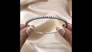 Diamond Flex Cuff 14K / 1.75ctw