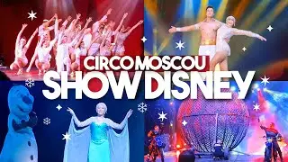 MUSICAL DISNEY ✨️🎪 CIRCO MOSCOU Show Frozen Homem Aranha | Vlog São Paulo Dicas Férias Família | SP