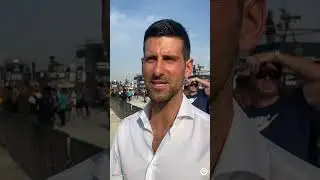 The Tennis legend Novak Djokovic during the activities of the Government Games 2023 Dubai
