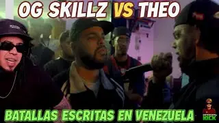 ROMPIERON EL BEAT 🔥 BATALLAS ESCRITAS EN VENEZUELA 🇻🇪 THEO VS OG SKILLS