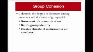CLEAR: Group Cohesiveness