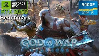 Benchmark - God of War Ragnarok - RTX 3050 8GB | All Settings | I5 9400F | 24GB RAM