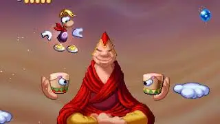 Rayman 100% - Gong Heights - Saturn/Playstation Cages Locations