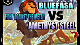 EMERALD SAPPHIRE VS AMETHYST STEEL!! #lorcana #lorcanatcg #disneylorcana #disney #viralvideo #tcg