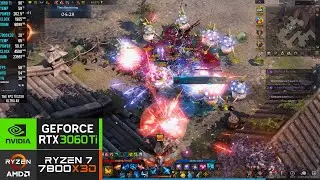 Lost Ark l RTX 3060 Ti + Ryzen 7 7800X3D l 4K Low vs Ultra Graphics Settings