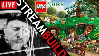 🔴 Building LEGO Lord of the Rings The Shire (10354) Live!