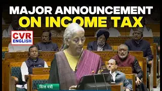 Finance Minister Nirmala Sitharaman's Budget Speech |CVR English