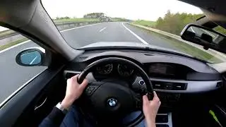 Autobahn fast driving POV Compilation