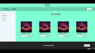 PHP  array session login logout project without using database  | session | array | AbdulKhalid