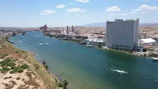 Jet Skiing on the Laughlin river