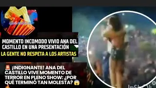 Ana del castillo se sali&oacute; de casillas con hombre que le agarr&oacute; las nal /gas en el festival del arroz