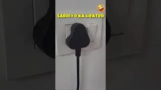 Sardiyo ka Heater...#humour #facts #skincare #funny #device #winter #heater #products #homedecor