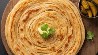Arabic famous Lachha Paratha recipe! multilayered paratha!  lachedar paratha recipe
