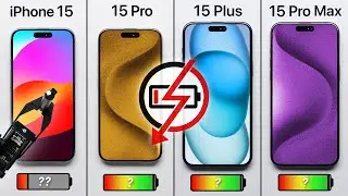 Тест аккумулятора iPhone 15, 15 Plus, 15 Pro и 15 Pro Max