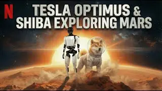 Inside Elon Musk's Mars Colony: Tesla Optimus & Dog Survival Experiment