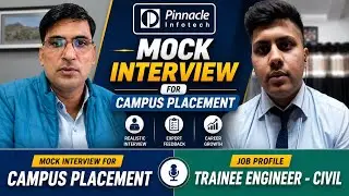 Pinnacle Infotech Mock Interview I Campus Interview I Campus Placements I Arvind Singh Pemawat