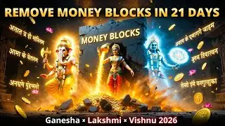 Remove Money Blocks in 21 Days 💰 | Ganesha &times; Lakshmi &times; Vishnu Mantra 2026 | Wealth Flow