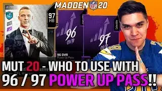 96/97 Power Up Passes - Who to use them on! | Madden 20 Ultimate Team