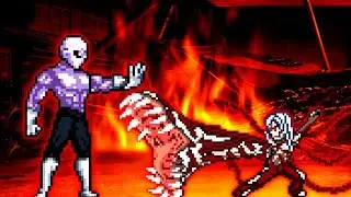 Jiren Full Power V2 OP VS Demon King Muzan V3 OP in Mugen