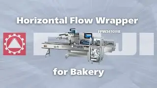 Horizontal Flow Wrapper for Bakery FPW3410ⅡB