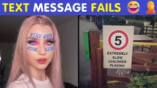Funny Text Message Fails That Prove People Didn&rsquo;t Think Before Sending 😂🤦 | Happy And Fun