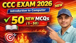 CCC EXAM 2025 important questions ❓ Top 50 important questions ❓ January 2026। Feb and March 